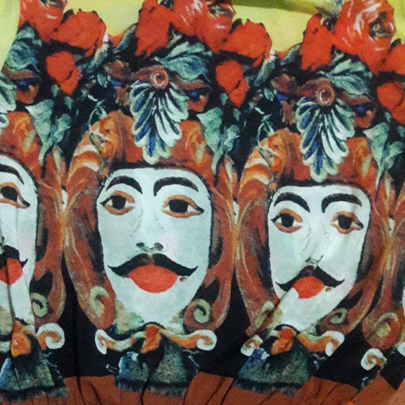 Colorful Art Faces Jacket - Picture 3 of 8